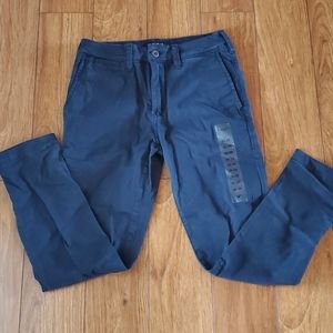 American Eagle Navy Chinos 26 X 28